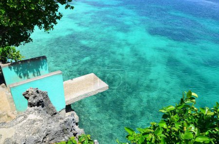 Photo for Diving platform on Siquijor island, Philippines - Royalty Free Image