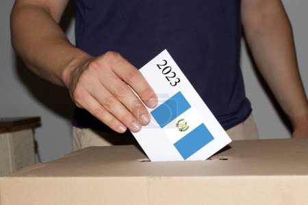 Téléchargez les photos : Guatemala élection politique vote concept - en image libre de droit