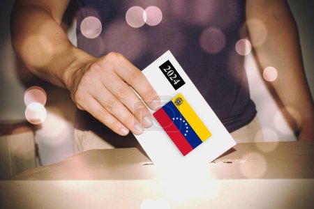 Foto de Venezuela voto político concepto - Imagen libre de derechos