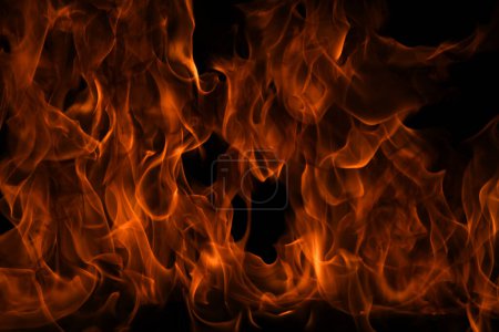 Téléchargez les photos : Texture de flamme de feu flamboyant pour fond de bannière - en image libre de droit