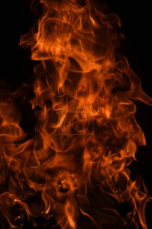 Foto de Blaze fuego llama textura para banner fondo - Imagen libre de derechos
