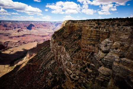 Foto de Roca del cañón, fondo paisajístico. Montaña de rocas. Arizona y Utah desierto - Imagen libre de derechos