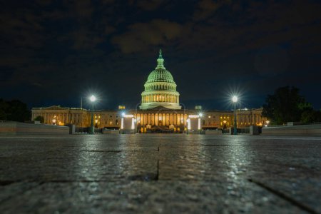 Photo for Capitol building. U.S. Capitol scenic photos. Capitol Hill cityscape. Pictures of Capitol Hill landmarks - Royalty Free Image