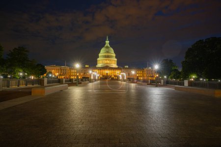 Foto de Washington DC. Edificio Capitolio. Congreso de Estados Unidos, Washington DC - Imagen libre de derechos