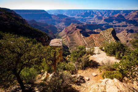 Foto de Cañón paisaje panorámico. Parque Nacional, Arizona. Vista del desierto de Colorado - Imagen libre de derechos