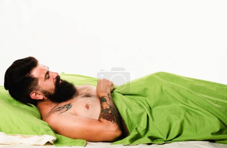 Photo for Good erection. Health and male sexuality concept. The concept of potence and erection - Royalty Free Image