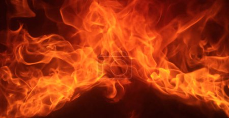 Fire texture. Flame background. Abstract flames Burning concept