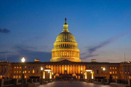 Foto de El edificio del Capitolio en Washington D. C. - Imagen libre de derechos