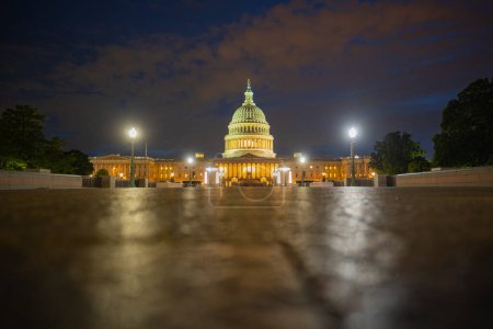 Photo for Capitol building. Washington DC. Capitol Building, Supreme Court, Washington monument. Capitols neoclassical architecture is timeless. Capitols neoclassical architecture stands out. Capitol represents - Royalty Free Image