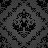 Orient vector classic pattern. Seamless abstract background with vintage elements. Orient dark pattern. Ornament for wallpapers and packaging t-shirt #644675378