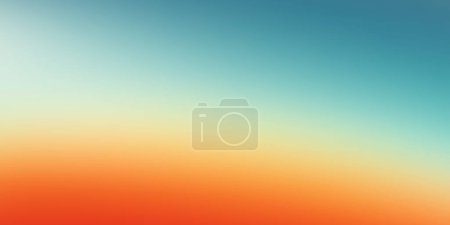 Photo for Retro style background design with blue and red color gradient pattern - Royalty Free Image