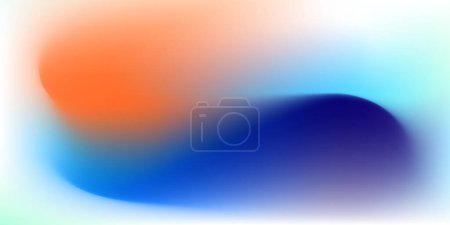Photo for Fluid pattern mesh colorful gradation background - Royalty Free Image