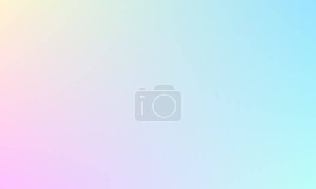 Photo for Glowing empty pastel color gradient abstract background - Royalty Free Image