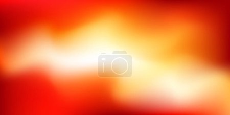 Photo for Glowing blurry red color gradient background with smooth texture. EPS 10 vector. - Royalty Free Image