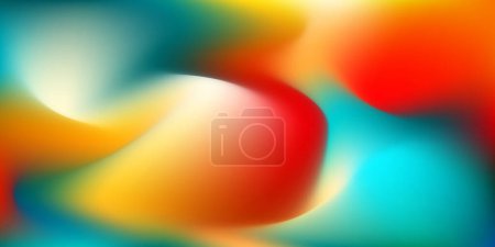 Photo for Modern mesh colorful gradient background with dynamic fluid pattern - Royalty Free Image