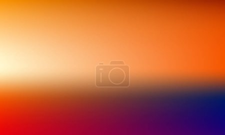 Photo for Dynamic glowing orange color gradient background - Royalty Free Image