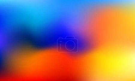 Photo for Beautiful soft texture mesh colorful gradient background - Royalty Free Image