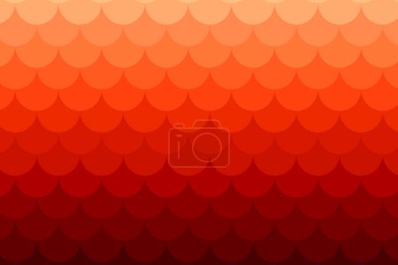 Photo for Wave pattern background with red gradient colors - Royalty Free Image