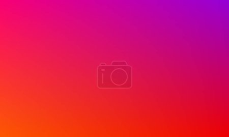 Illustration for Smooth vibrant red and purple color gradient background - Royalty Free Image