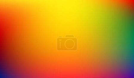 Photo for Glowing rainbow colorful gradient background with combination of vibrant colors - Royalty Free Image