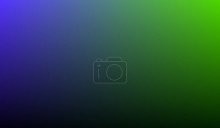 Photo for Simple modern blue and green color gradient background - Royalty Free Image