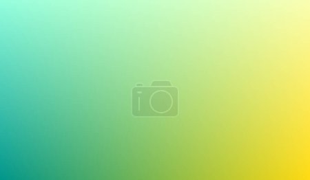 Photo for Modern turquoise and yellow bright color gradient background - Royalty Free Image