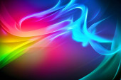 abstract background with neon light and motion effects Sweatshirt #635487238