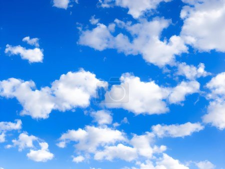 Photo for White clouds in the sky - Royalty Free Image
