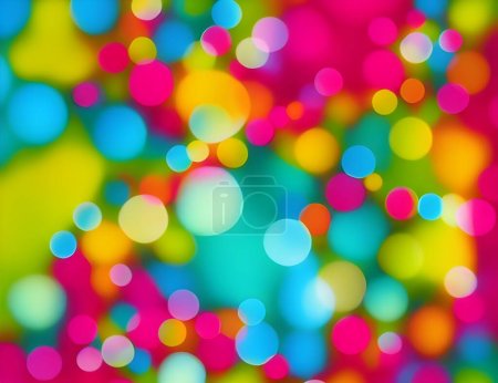 Photo for Abstract colorful bokeh background. creative background defocused - Royalty Free Image
