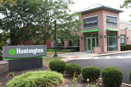Photo for Bexley Ohio September 9, 2023 Huntington National Bank - Royalty Free Image