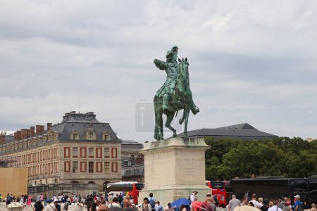 Téléchargez les photos : Paris France 10 juillet 2023Le château de Versailles fut la résidence principale des rois de France de Louis XIV à Louis XVI. - en image libre de droit