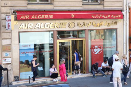 Téléchargez les photos : Paris France 12 juillet. 2023 Air Algerie Airlines - en image libre de droit