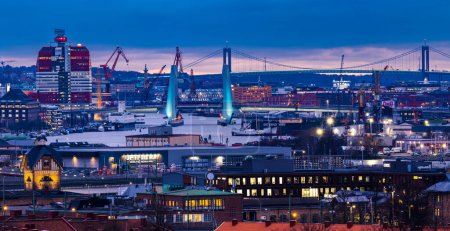 Photo for Panorama of Gothenburg city - Royalty Free Image