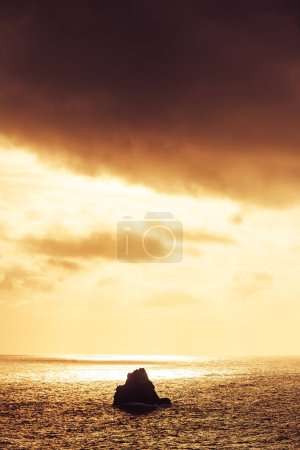 Photo for Sea stack in sea, Madeira - Royalty Free Image