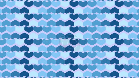 Illustration for Seamless patterns in pastel geometrics for backgrounds and textures. - Royalty Free Image
