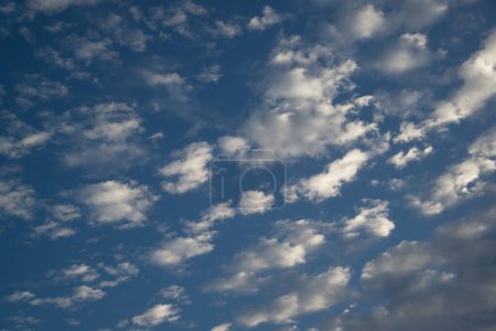 Nature background of sky view with clounds.