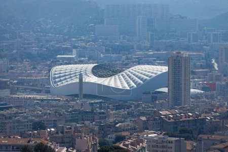 Photo for The Stade Velodrome is a multi-purpose stadium in Marseille, France. - Royalty Free Image