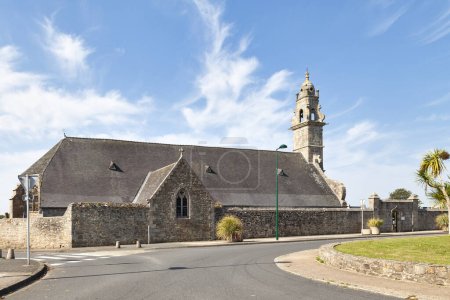 Photo for Saint-Pierre Church is a Catholic church located in Saint-Pol-de-Leon, France. - Royalty Free Image