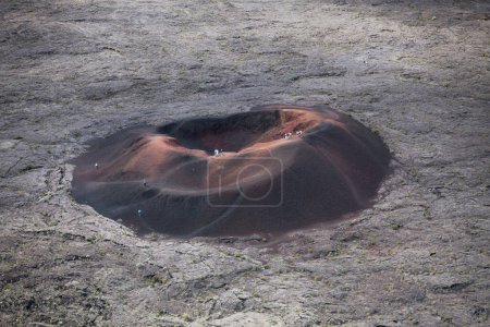 Formica Leo, named for its similar shape to the pitfall built by the antlion, is a small volcanic crater of the Piton de la Fournaise, the active volcano on the eastern side of Reunion island in the Indian Ocean.