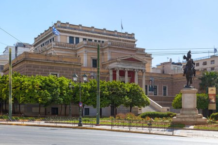 Téléchargez les photos : Athènes, Grèce - 29 avril 2019 : Le Musée historique national (en grec :, Ethnik Istorik Mouseo) est un musée historique d'Athènes. Fondée en 1882, est la plus ancienne du genre en Grèce. - en image libre de droit