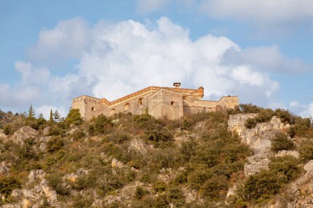 The Fort Liberia is situated in Villefranche-de-Conflent in the Pyrenees-Orientales department in France, at the point where three valleys meet. The fort was originally a fort created by Vauban in 1681.