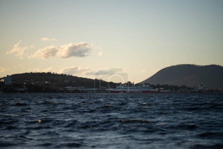 esprit de tasmanie bateau dans hobart tasmanie pour l'entretien en hiver