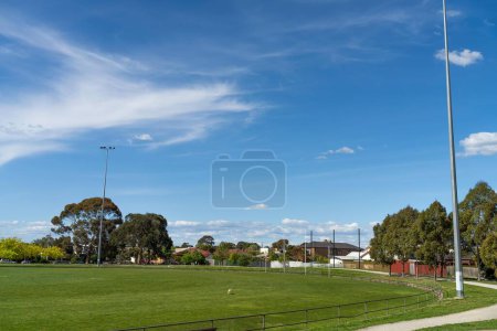 Photo for Afl football oval australia - Royalty Free Image