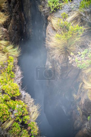 blowhole in a national park in tasmania australia