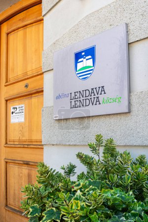 Photo for Lendava, Slovenia - July 15, 2023: Municipality of Lendava-Lendva, Slovenia, a town in Prekmurje region - Royalty Free Image
