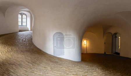Photo for Interior of the ramp of the round tower in Copenhagen, Denmark - Royalty Free Image