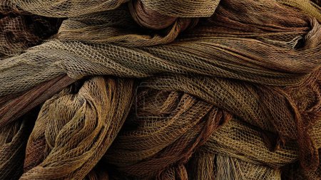 Téléchargez les photos : Texture de surface textile du grand filet de pêche abstrait - en image libre de droit