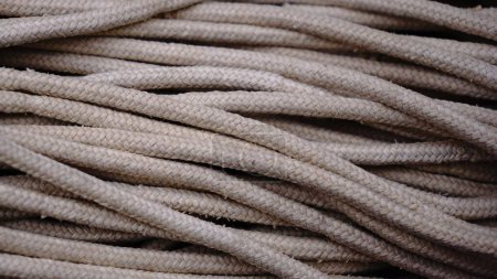 abstract background of sea ropes
