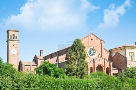 Photo for Ancient monastery of San Bernardo di Chiaravalle - Fidenza - Italy - Royalty Free Image