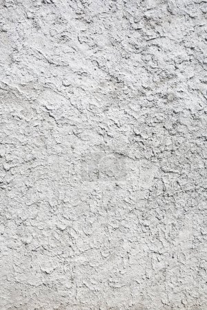 Photo for Building wall with roughcast plaster background with grainy effect surface - Royalty Free Image